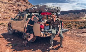 Toyota Tacoma Ventvisor - Husky Liners - Low Profile - Smoke - `16-`23